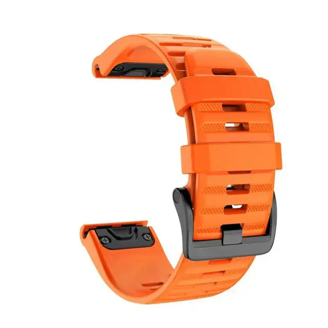 QuickFit Silicone Strap for the Garmin Descent MK1/MK2/MK2i Enduro/2 Tactix Delta (26mm) (10 colours available)