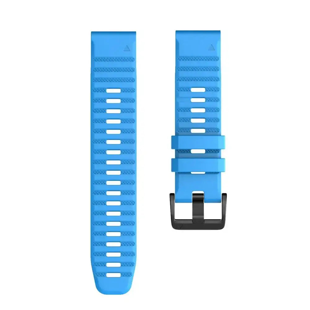 QuickFit Silicone Strap for the Garmin Descent MK1/MK2/MK2i Enduro/2 Tactix Delta (26mm) (10 colours available) - TWS