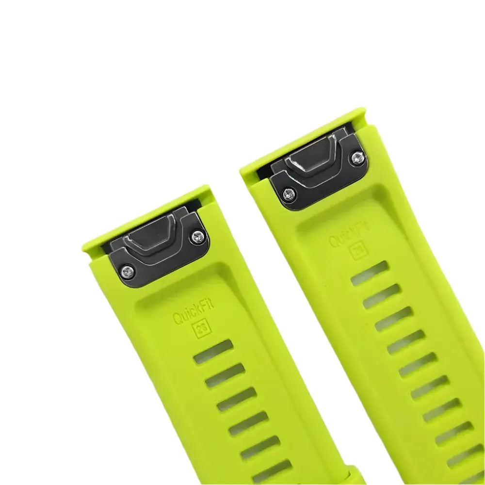 QuickFit Silicone Strap for the Garmin Flagship Models (2 sizes & 46 colours available) - TWS