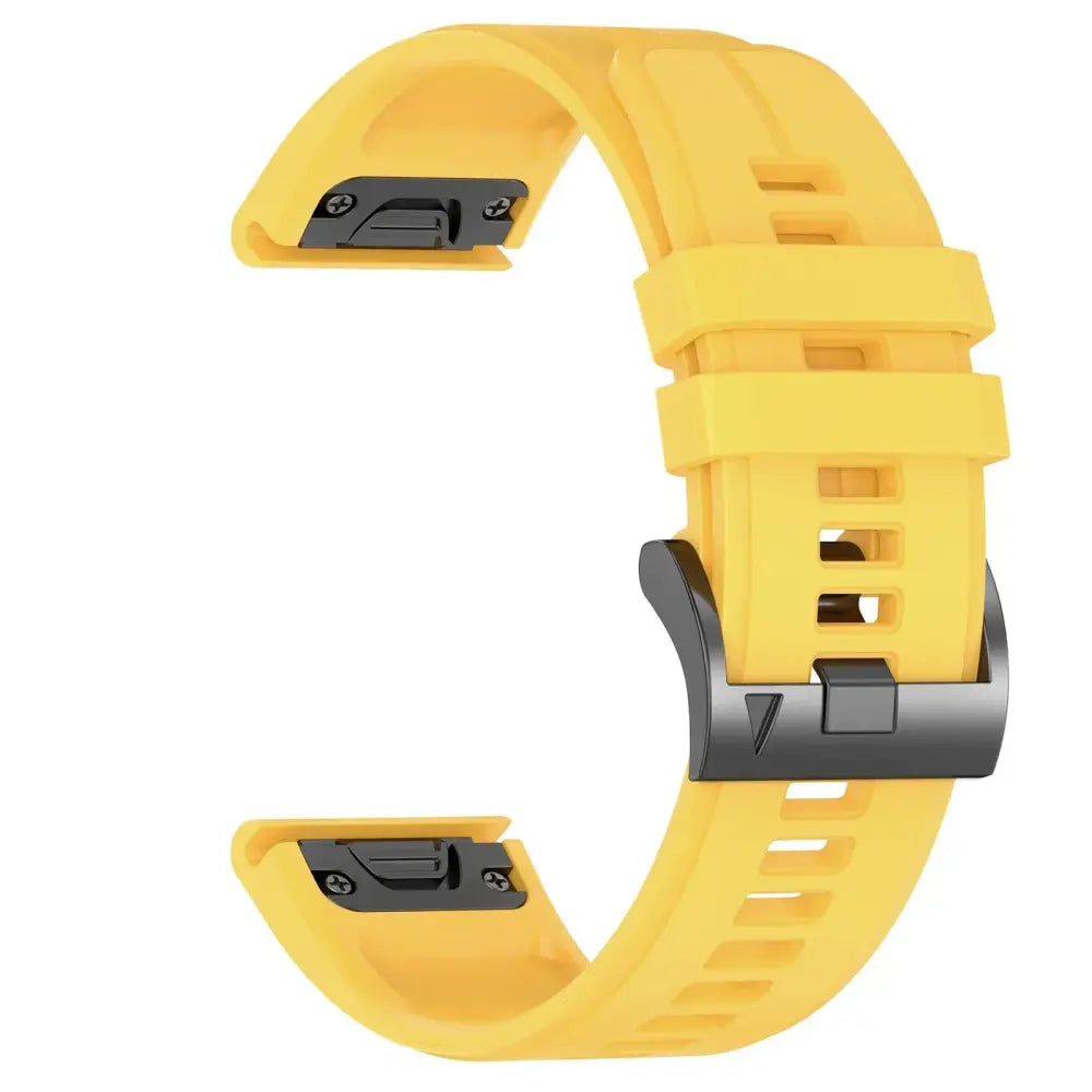 Quickfit Silicone Strap for the Garmin Watch Series (available of various range of models and 46 colours) - style2