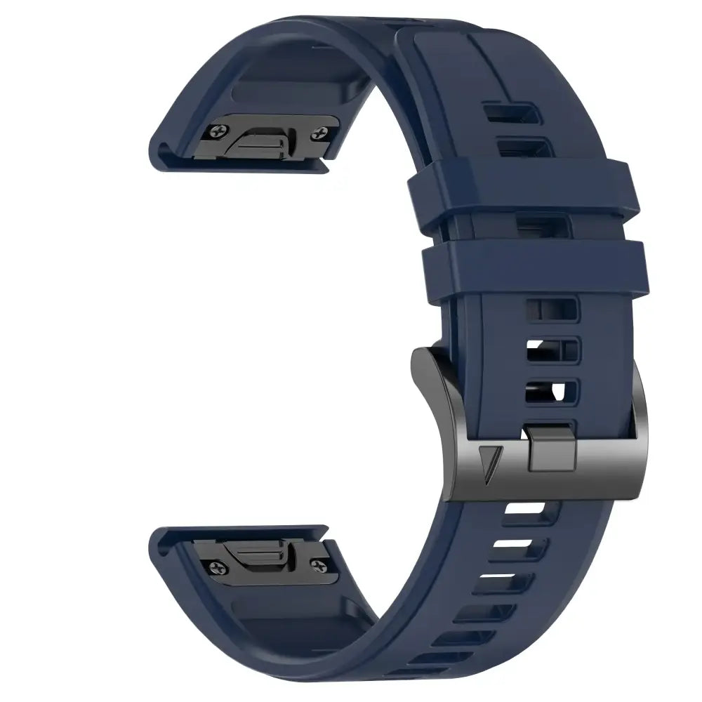 Quickfit Silicone Strap for the Garmin Watch Series (available of various range of models and 46 colours) - style2