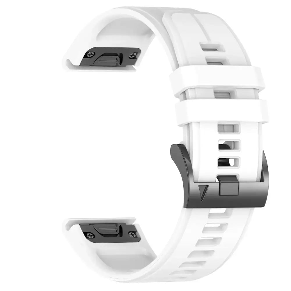 Quickfit Silicone Strap for the Garmin Watch Series (available of various range of models and 46 colours) - style2