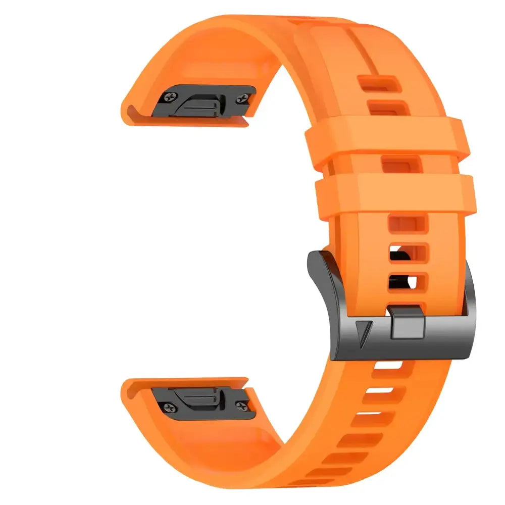 Quickfit Silicone Strap for the Garmin Watch Series (available of various range of models and 46 colours) - style2