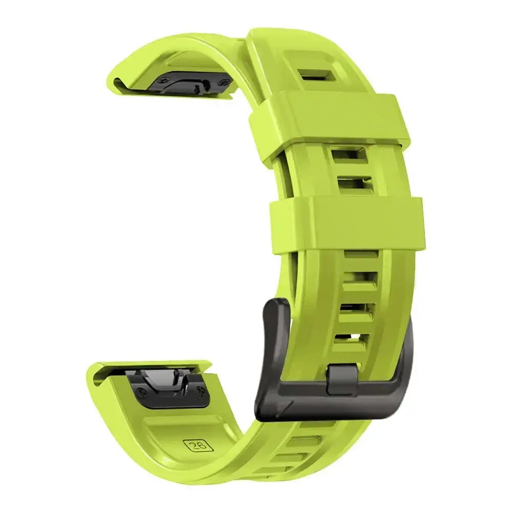 Quickfit Silicone Strap for the Garmin Watch Series (available of various range of models and 46 colours) - style3
