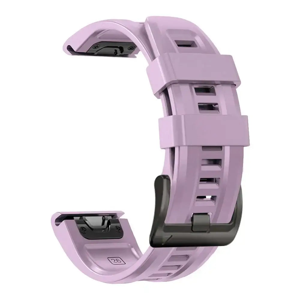 Quickfit Silicone Strap for the Garmin Watch Series (available of various range of models and 46 colours) - style3