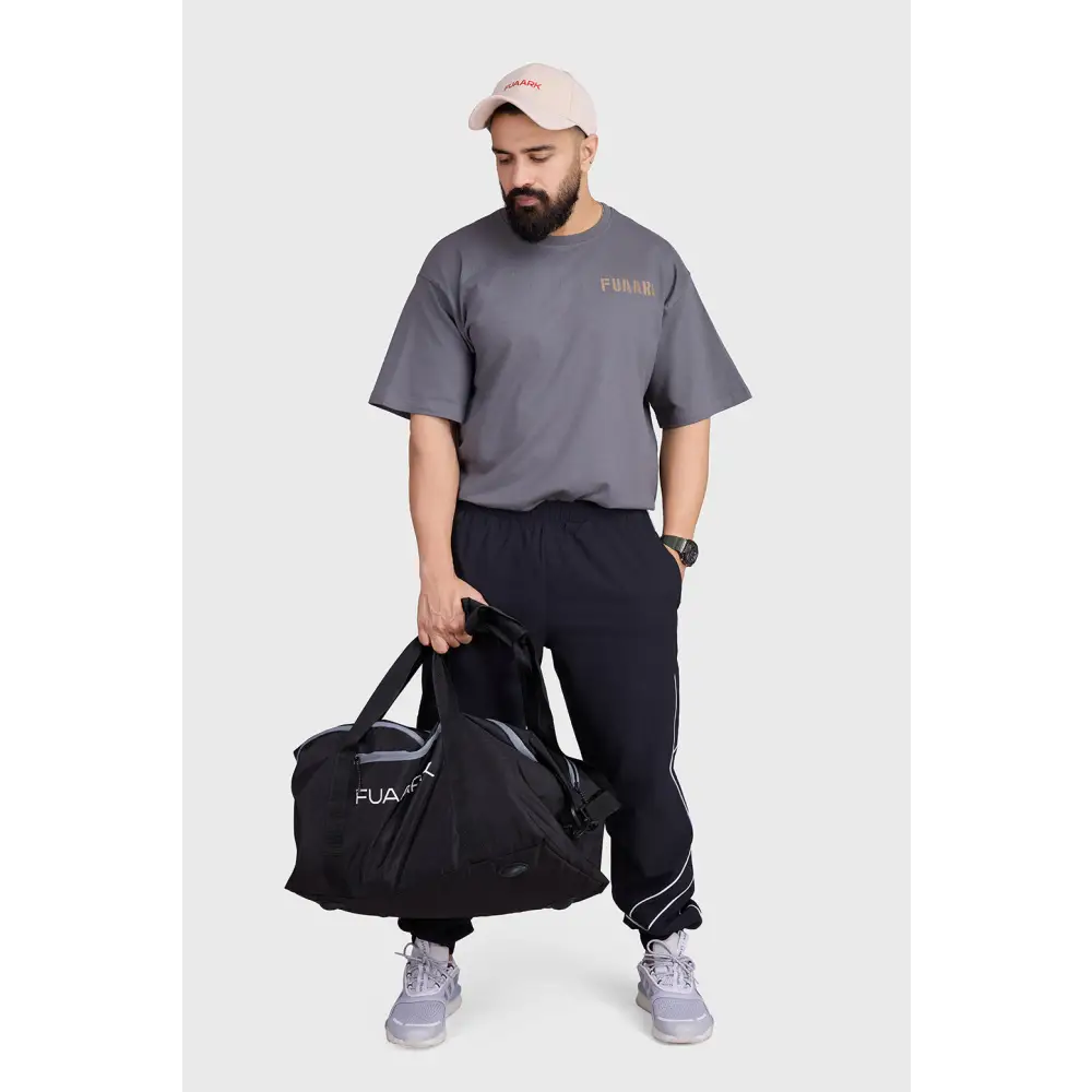 Rage Oversized T-shirts Charcoal