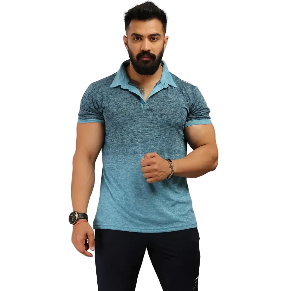 Raw Polo Regular Fit T-shirt Blue