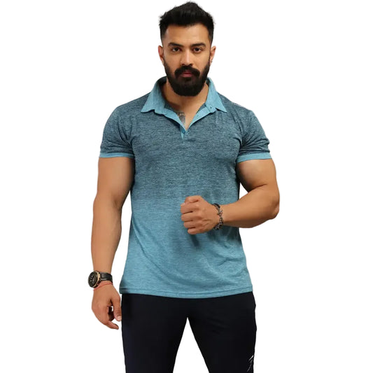 Raw Polo Regular Fit T-shirt Blue
