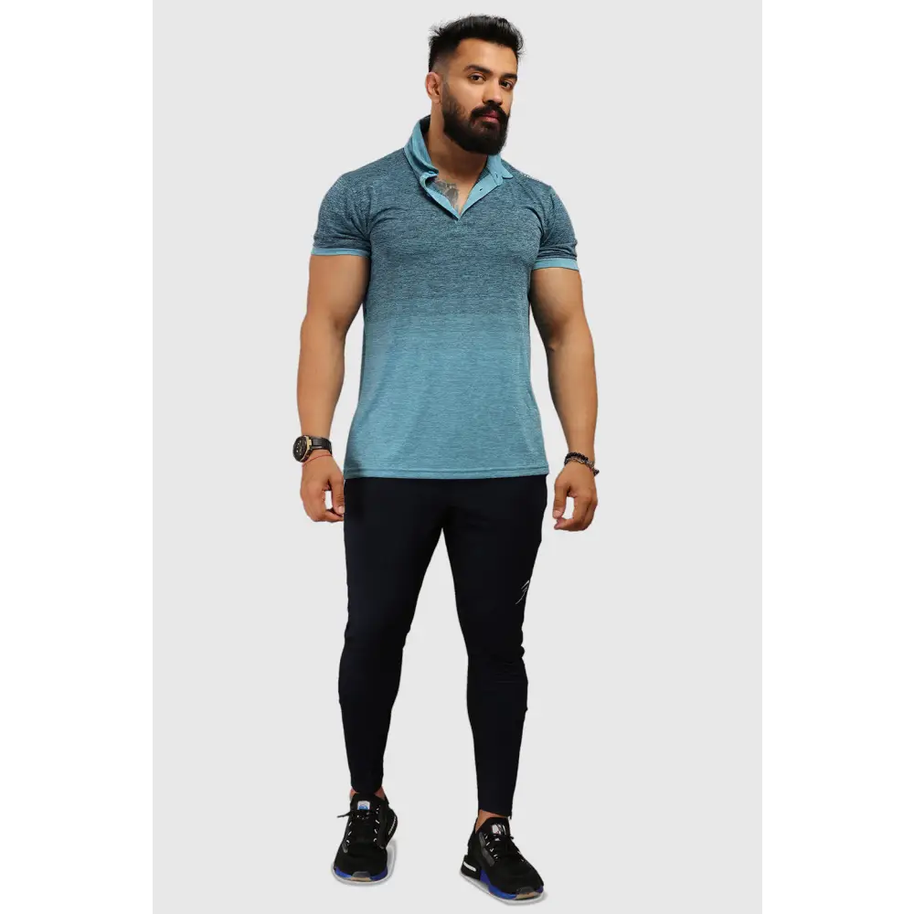 Raw Polo Regular Fit T-shirt Blue