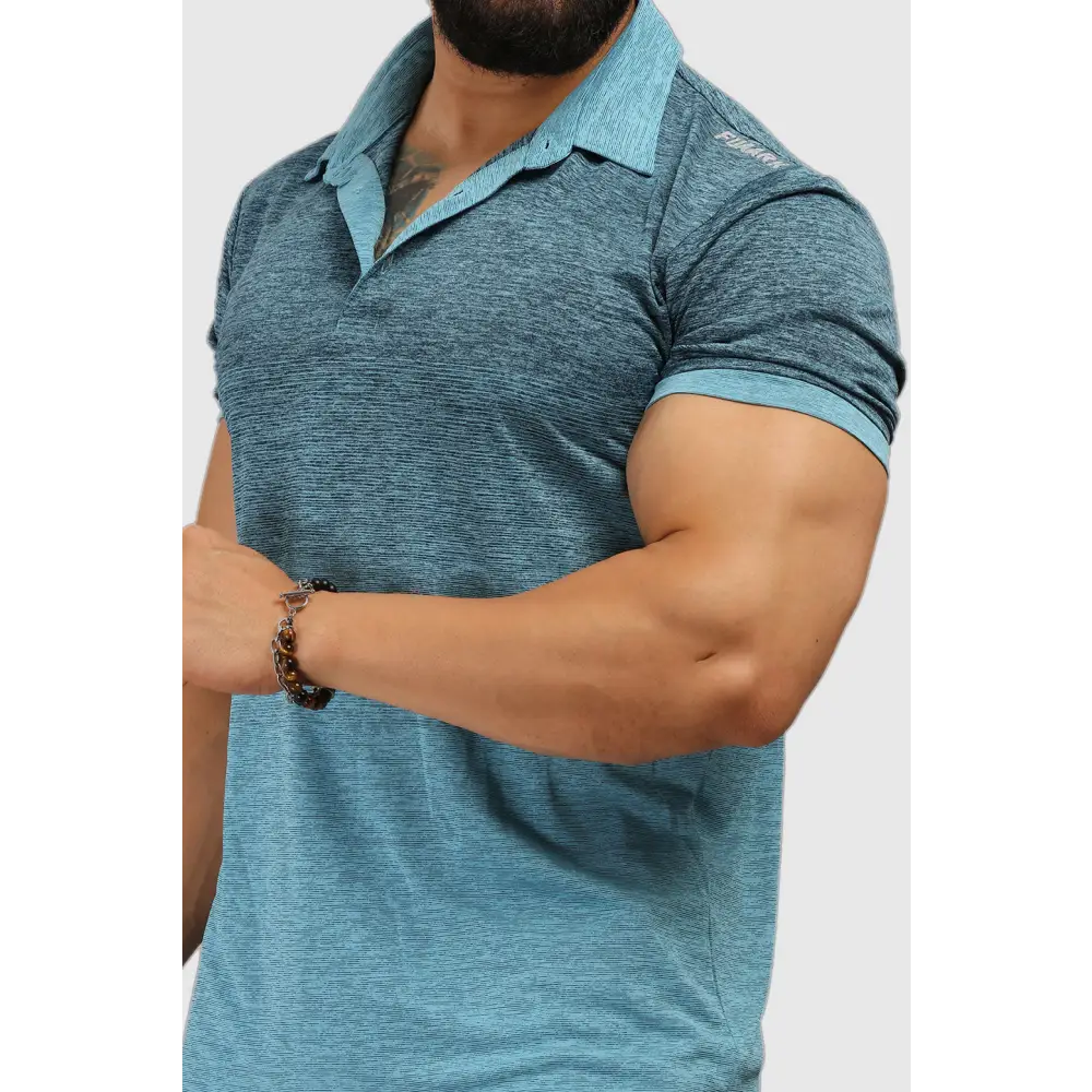 Raw Polo Regular Fit T-shirt Blue