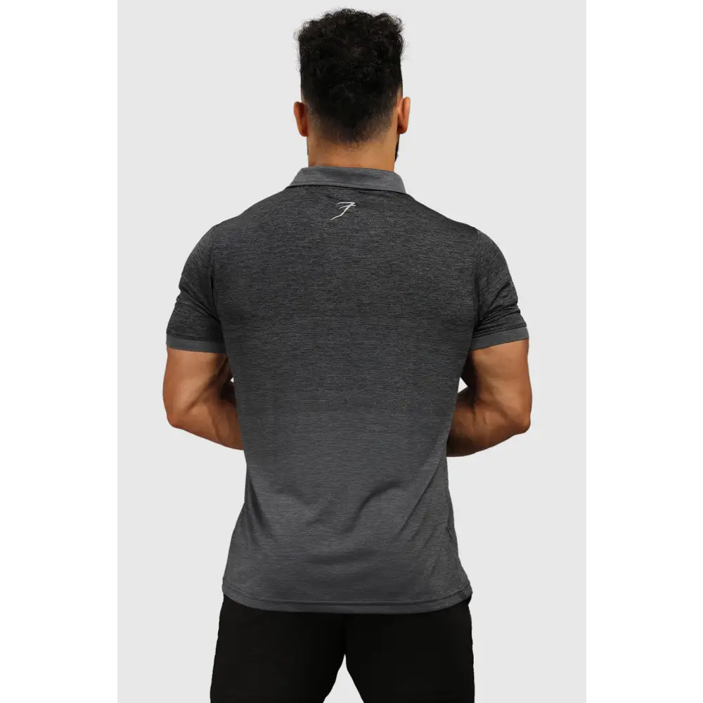 Raw Polo Regular Fit T-shirt Grey