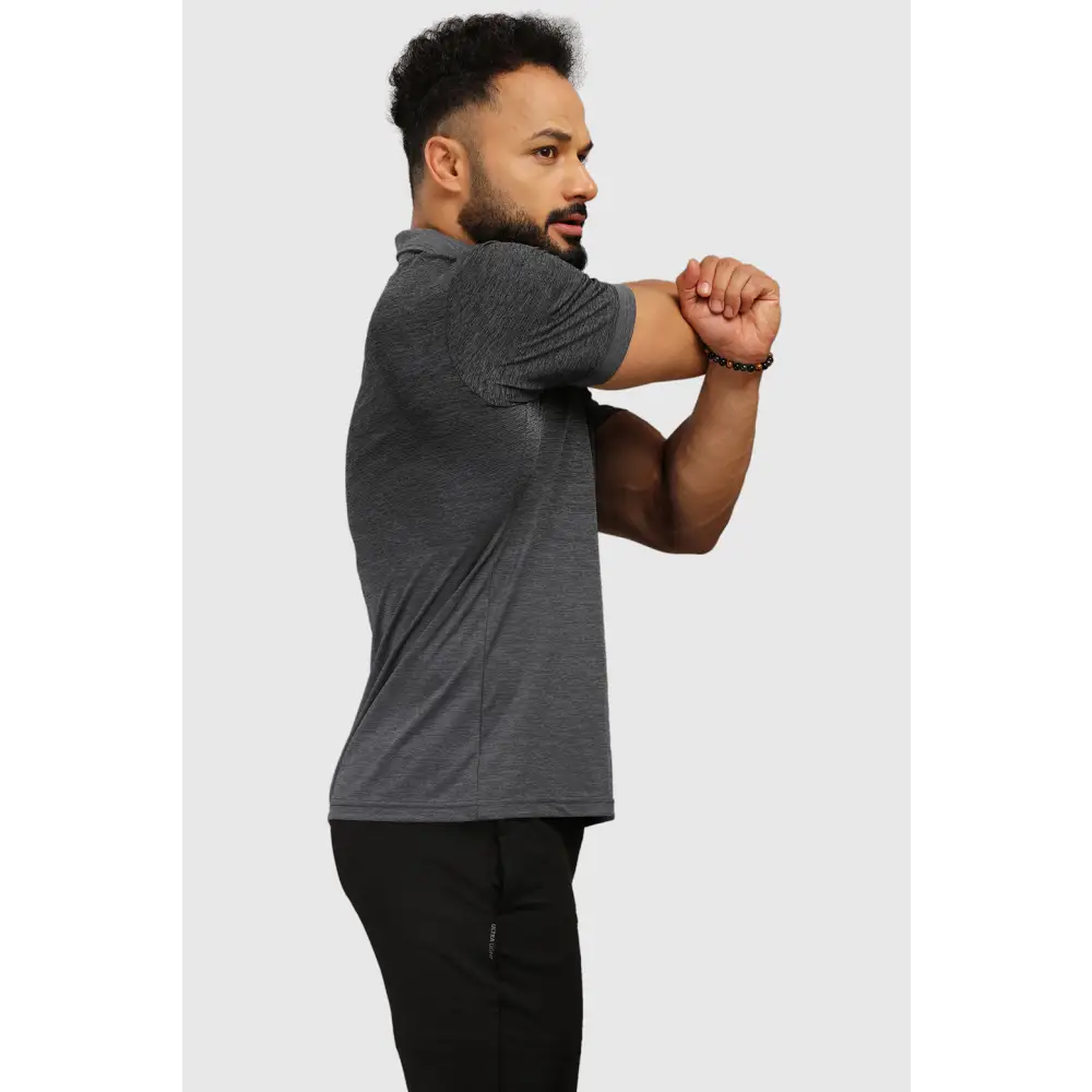 Raw Polo Regular Fit T-shirt Grey
