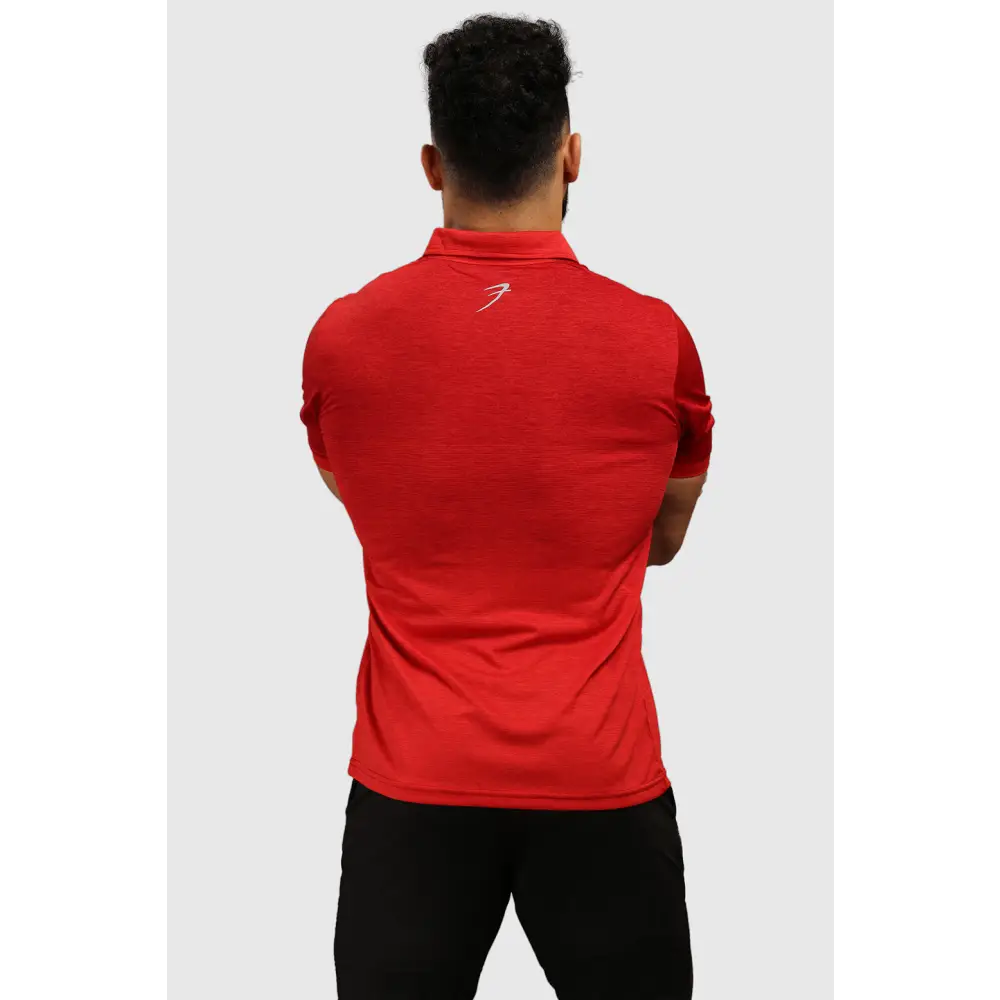 Raw Polo Regular Fit T-shirt Red