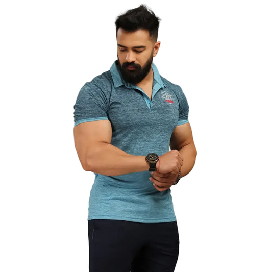 Raw Polo Slim Fit T-shirt Blue