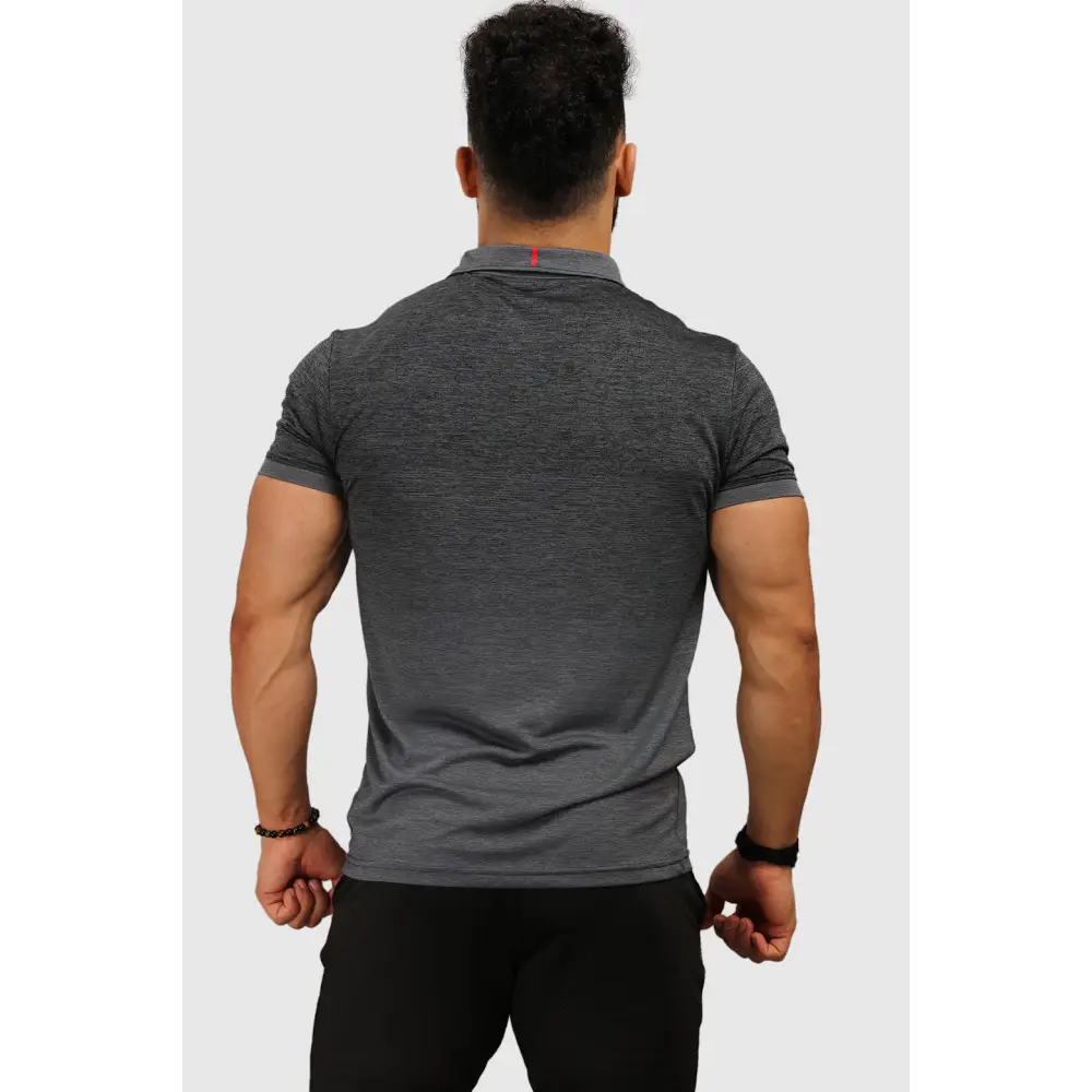 Raw Polo Slim Fit T-shirt Grey