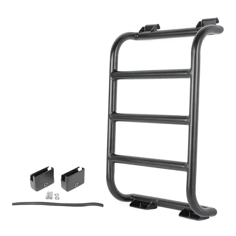 Rear Window Rack / Ladder for RV’s & Campervans - Black - HBC