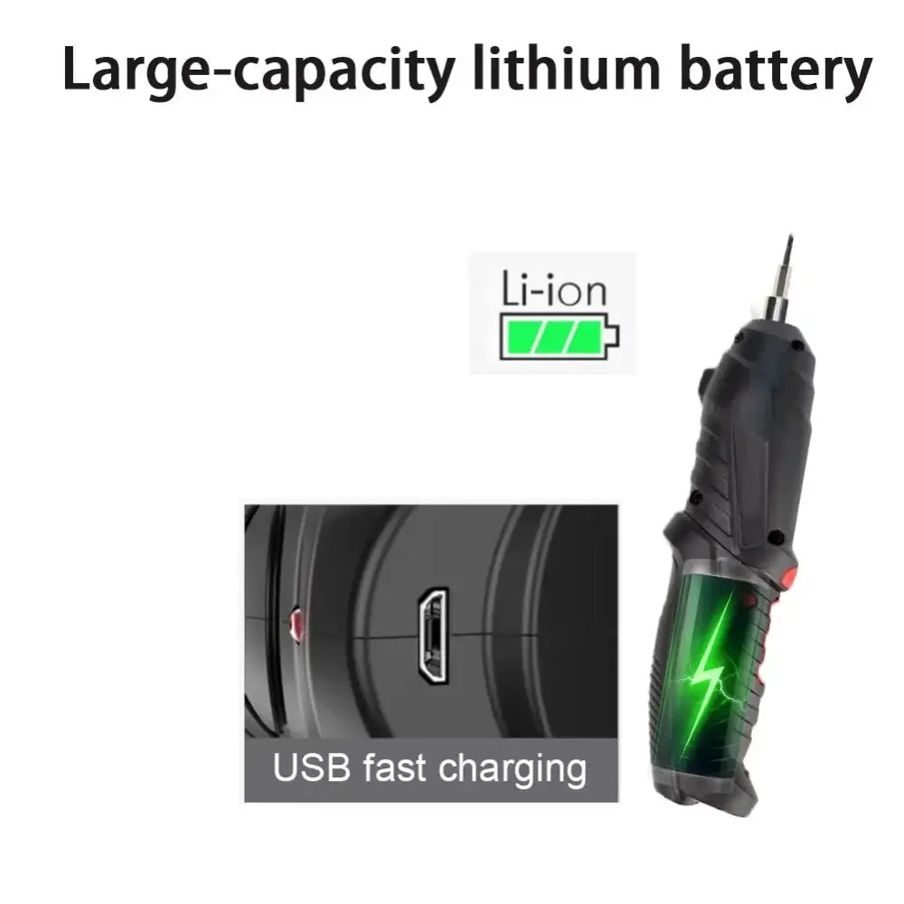 Rechargeable Electric Screwdriver Set - HBC
