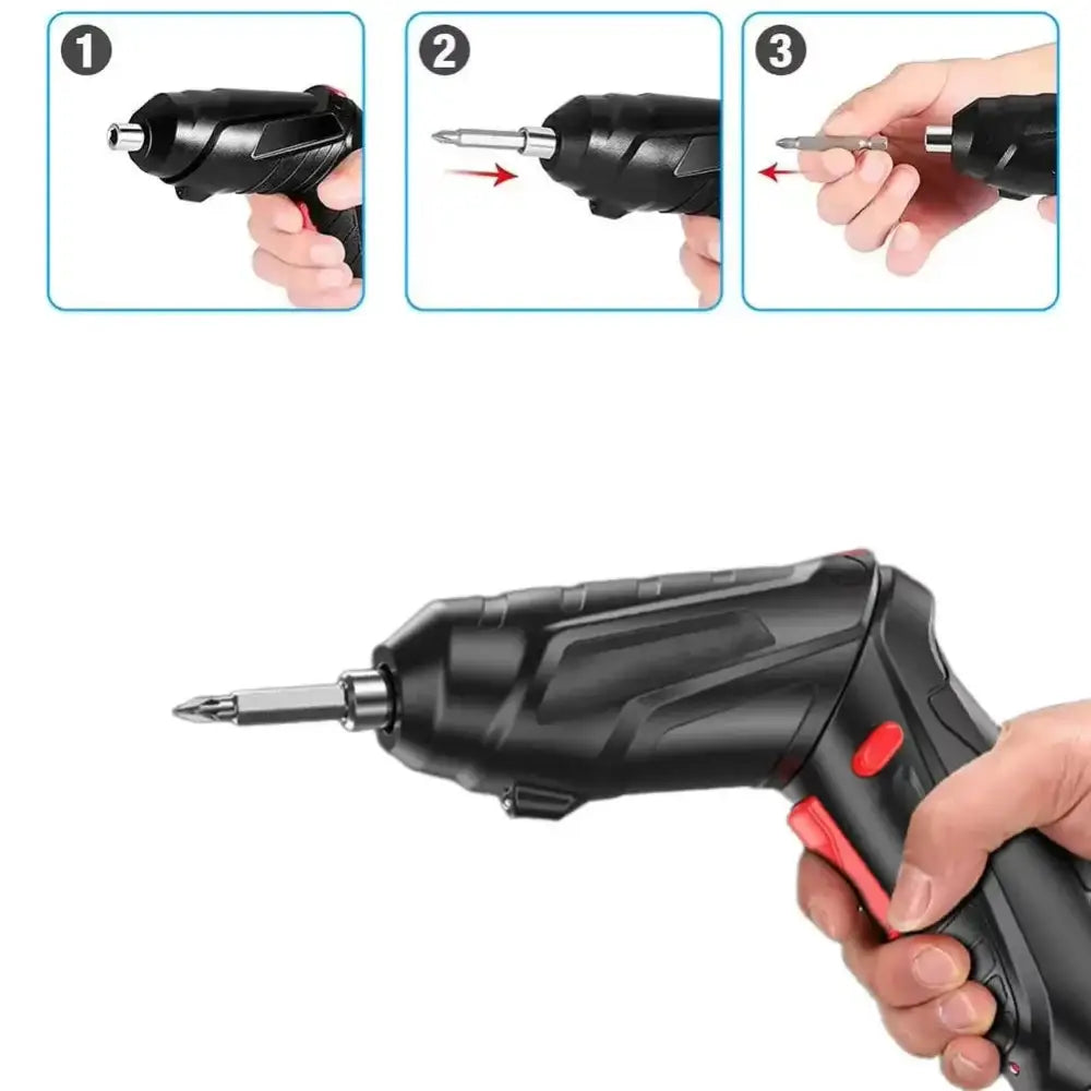 Rechargeable Electric Screwdriver Set - HBC