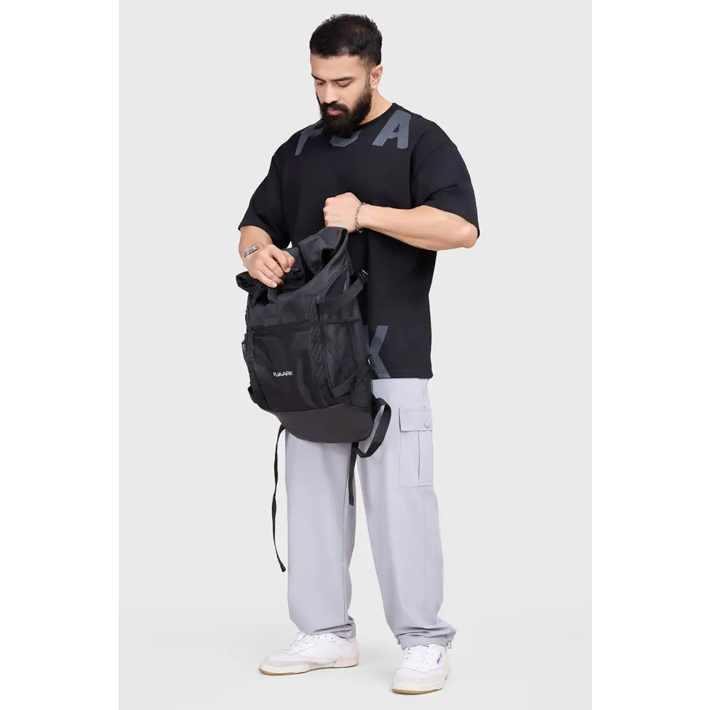 Refined Oversized T-shirt Black