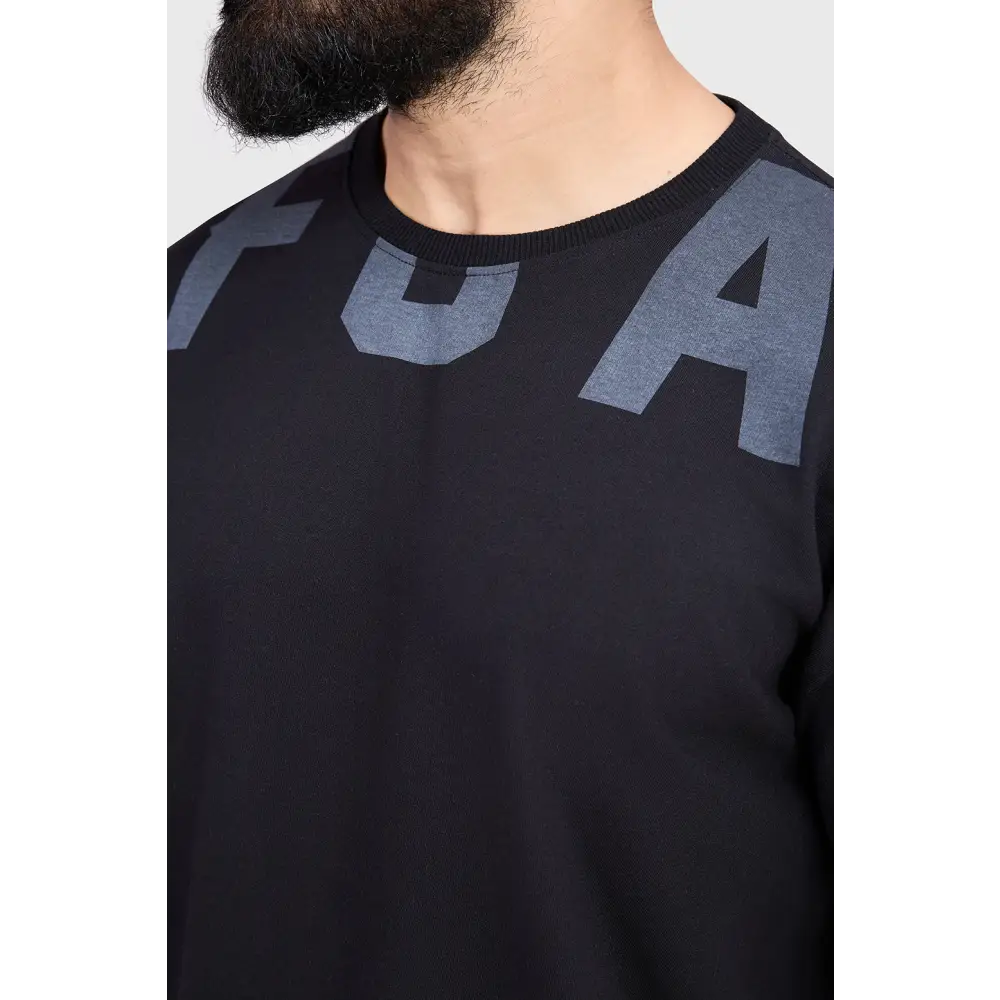 Refined Oversized T-shirt Black