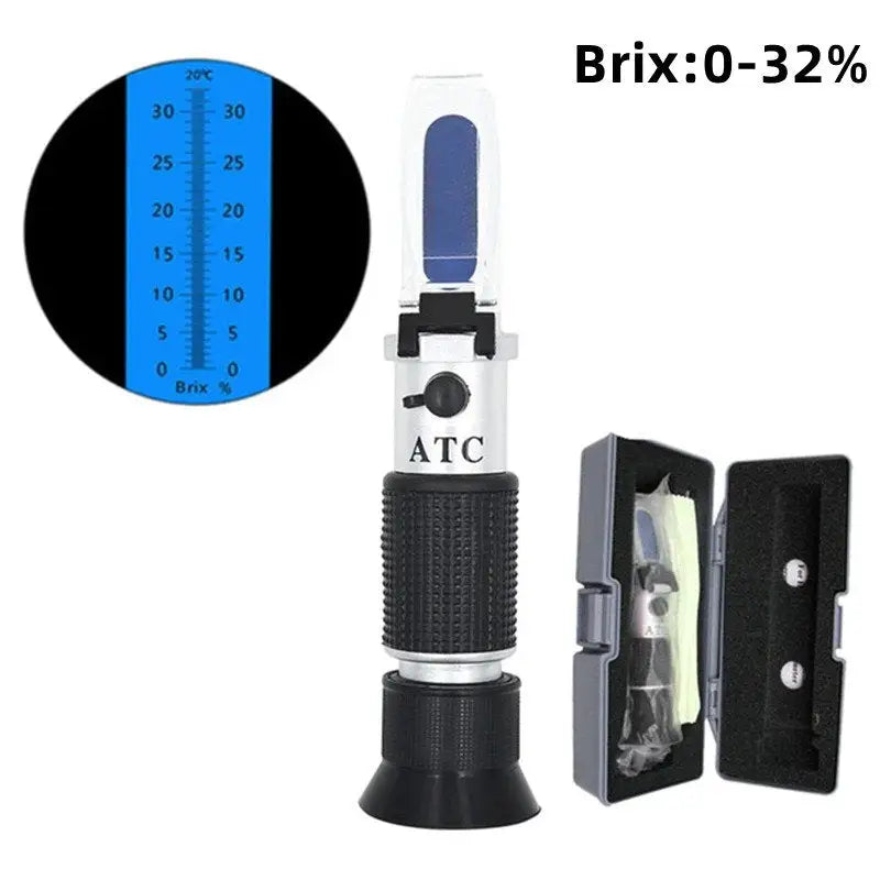 Refractometer Brix 0 - 32% Sugar Concentration Meter Sucrose Juice Wine