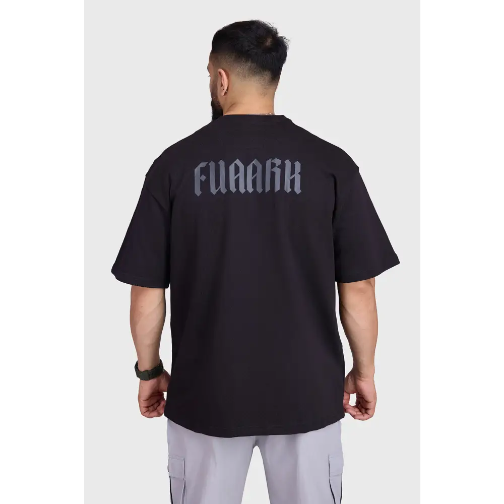 Regime Oversized T-shirts Black