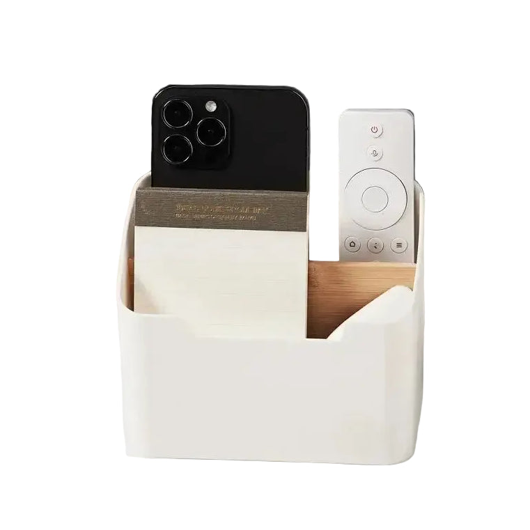 Remote Control Organizer TV Remote Holder For Table Multipurpose Desktop Storage Box Bedroom Living Room Organizer