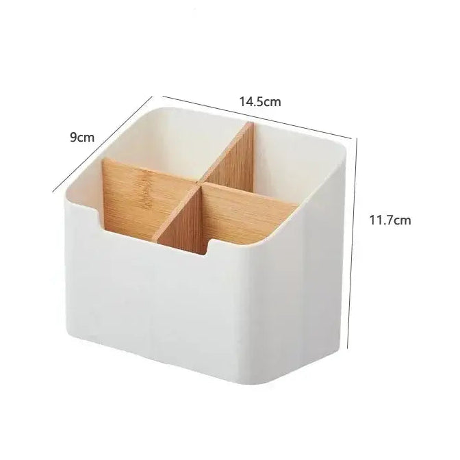 Remote Control Organizer TV Remote Holder For Table Multipurpose Desktop Storage Box Bedroom Living Room Organizer
