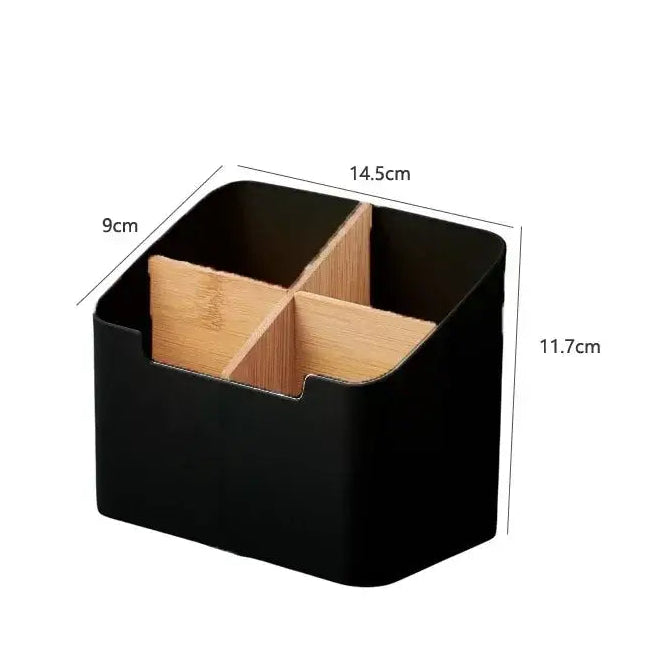Remote Control Organizer TV Remote Holder For Table Multipurpose Desktop Storage Box Bedroom Living Room Organizer
