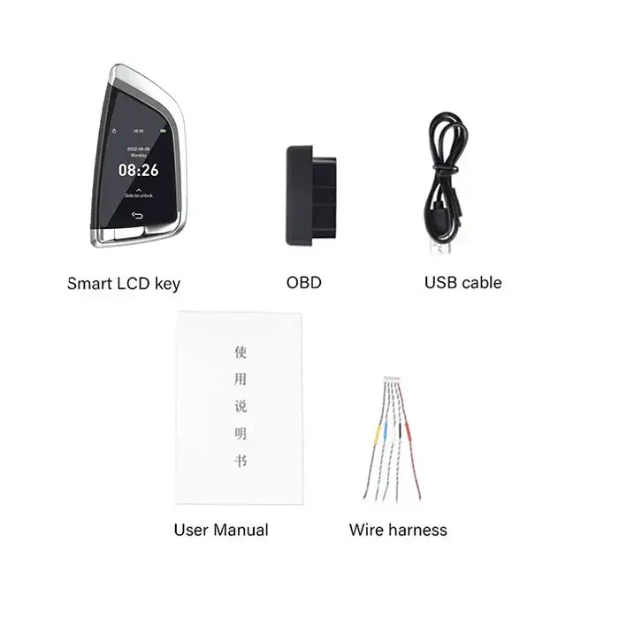 Remote Key For BMW Benz Audi Ford Jaguar Lexus Mazda Nissan Renault Suzuki Toyota CF568 Universal Modified Smart LCD