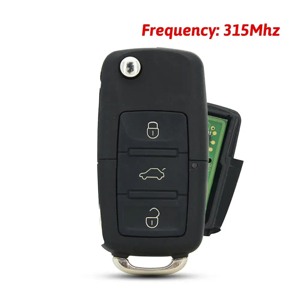 Remtekey 1JO 959 753 DJ Remote Key 3 button 315Mhz ID48 HU66 for VW Skoda Passat Golf Jetta 2001 1J0959753DJ