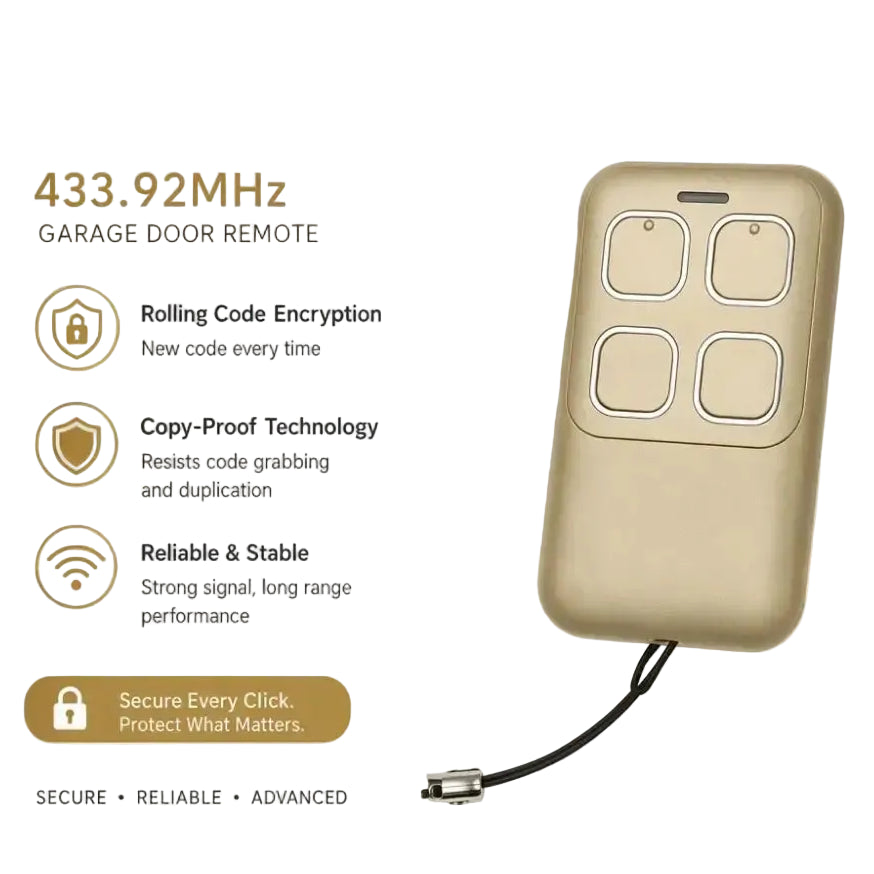 Replace B&D Tritran TB5 TB6 TB7 433mhz Garage Door Remote Work with BND Controll-A-Door Power Drive Roller Door Opener