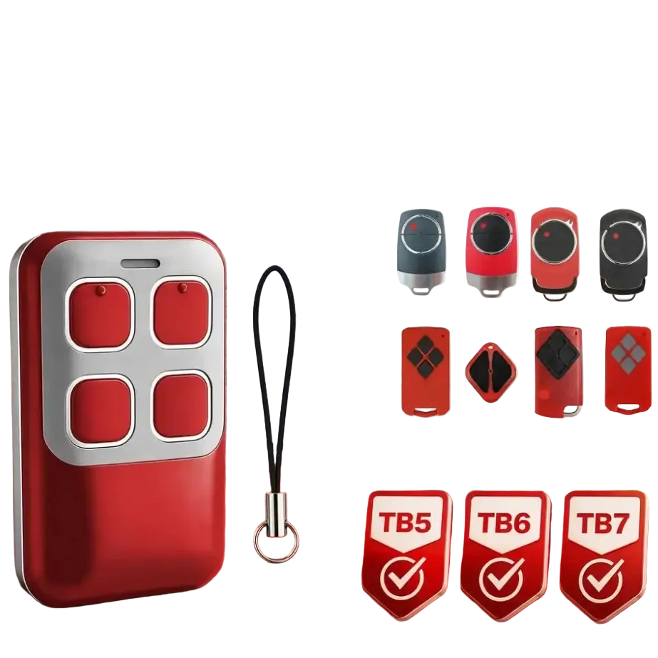 Replace B&D Tritran TB5 TB6 TB7 433mhz Garage Door Remote Work with BND Controll-A-Door Power Drive Roller Door Opener