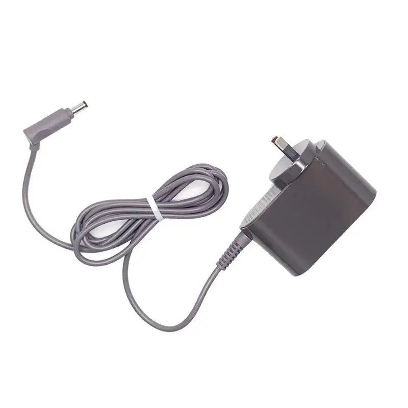 Replacement Charger for Dyson V6 V7 V8 Cordless Vacuum Power Supply 26.1V 0.6A AU Plug - grey
