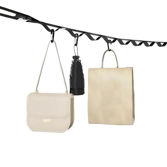 Retractable Portable RV Clothes Drying Line - Black / Portable Laundry Line - SS
