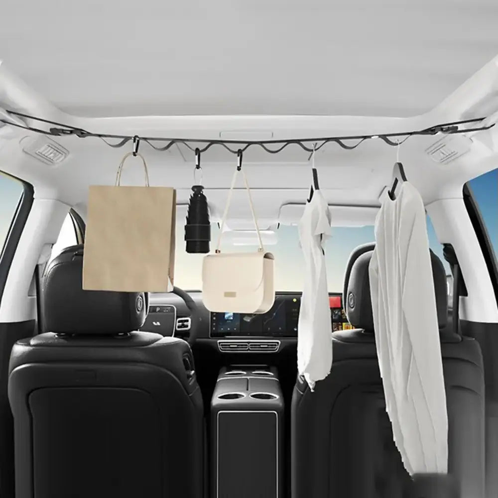 Retractable Portable RV Clothes Drying Line - Black / Portable Laundry Line - SS
