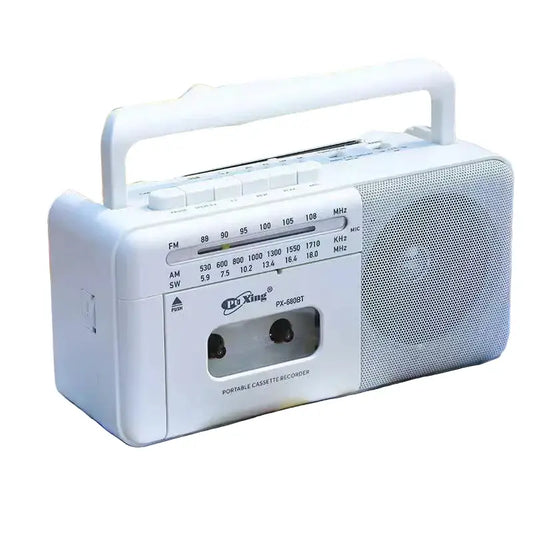 Retro Cassette Player with Bluetooth Radio - PX-680BT / Bluetooth Radio - SS