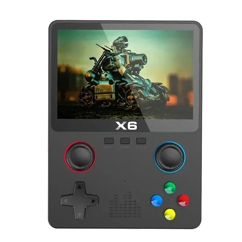 Retro Handheld Game Console 3.5’’ – 128GB (different colours and storage available) - Black / 32G 10000 GAMES / Gaming