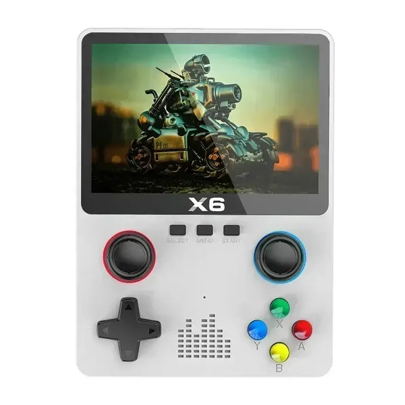Retro Handheld Game Console 3.5’’ – 128GB (different colours and storage available) - White / 32G 10000 GAMES / Gaming