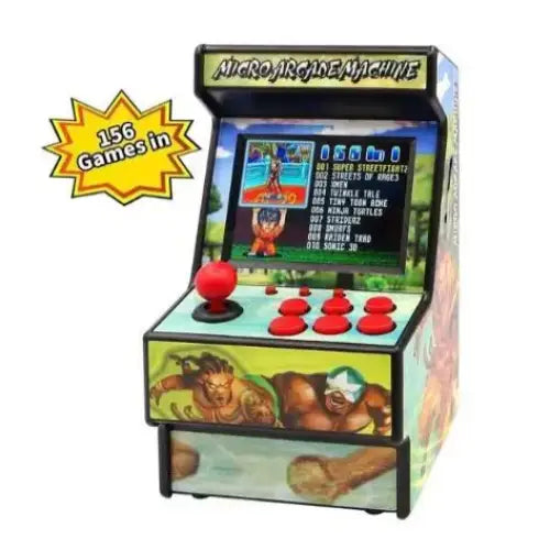 Retro Mini 16-Bit Handheld Game Console – 156 Built-in Games (5 colours available) - Green / Game Console - 9eight5