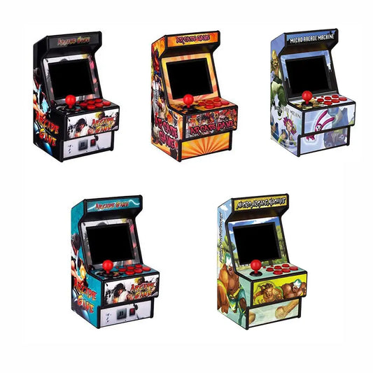 Retro Mini 16-Bit Handheld Game Console – 156 Built-in Games (5 colours available) - 9eight5