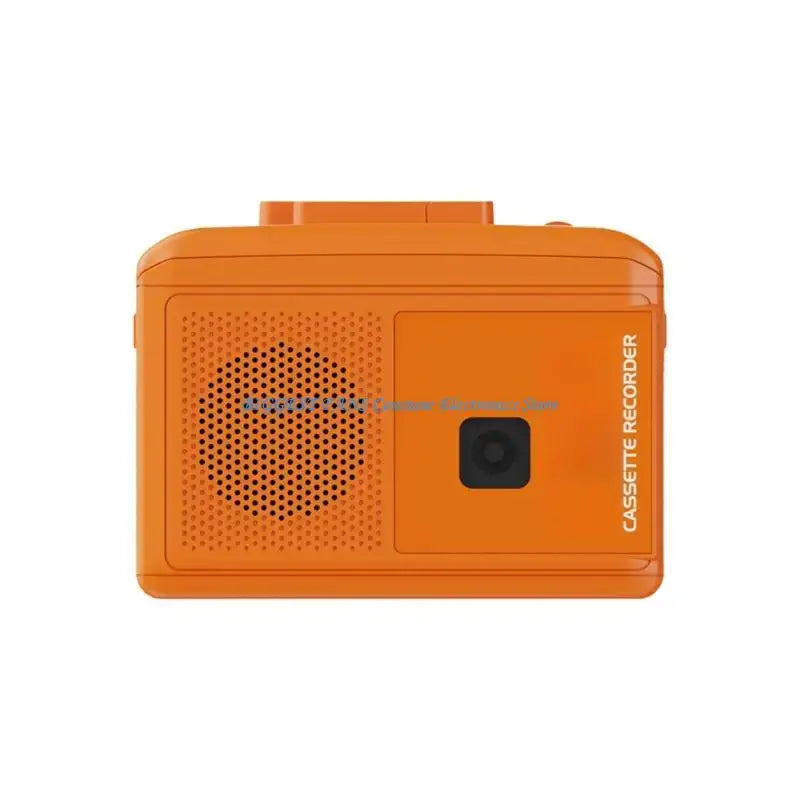 Retro Tape Player USB MP3 Converter - Tape Player / Orange - SS