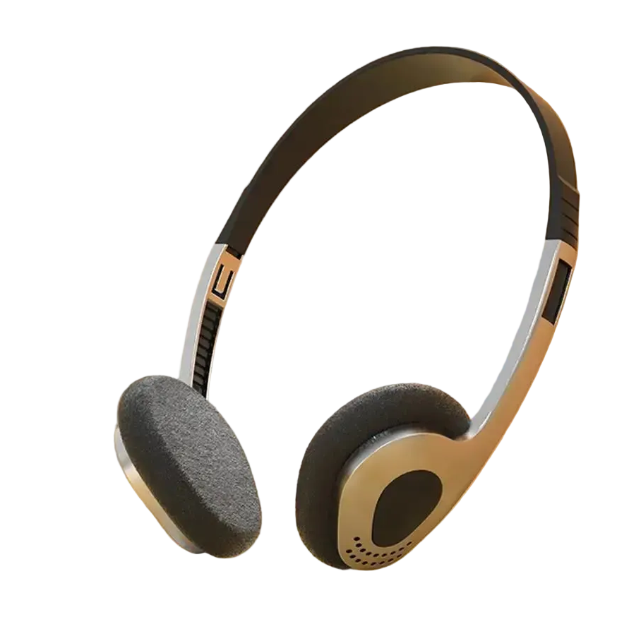 Retro Wired Headphones Hip Hop Trends Over Ear Earbud Walkman Earphone MP3 Wired Connection Music Personality Sports