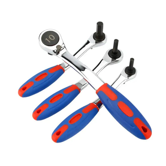 Reversible Ratchet Allen Key Wrench – 4mm to 17mm (available in various sizes) - 17mm - HBC