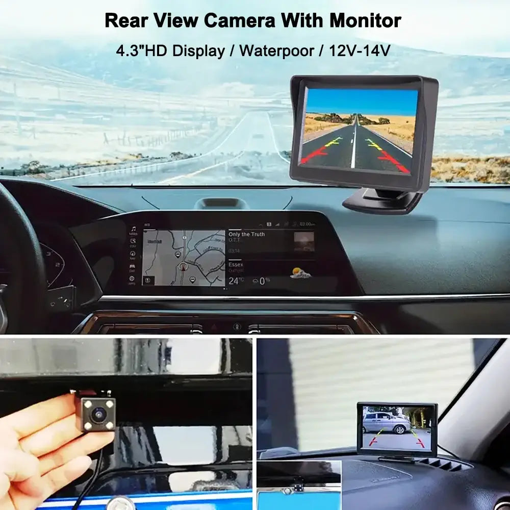 Reversing Camera - 4.3’’ (5 various types available) - HBC