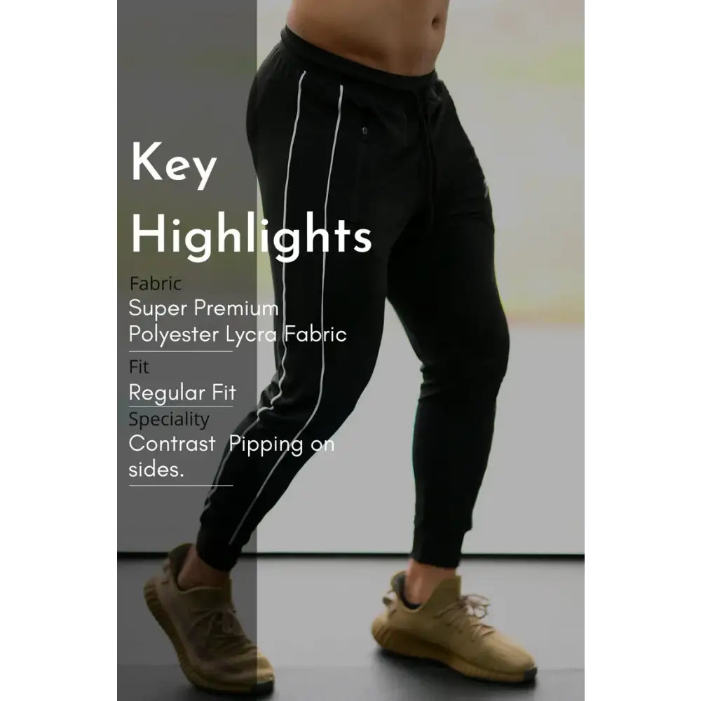 Revival Joggers Black - Joggers