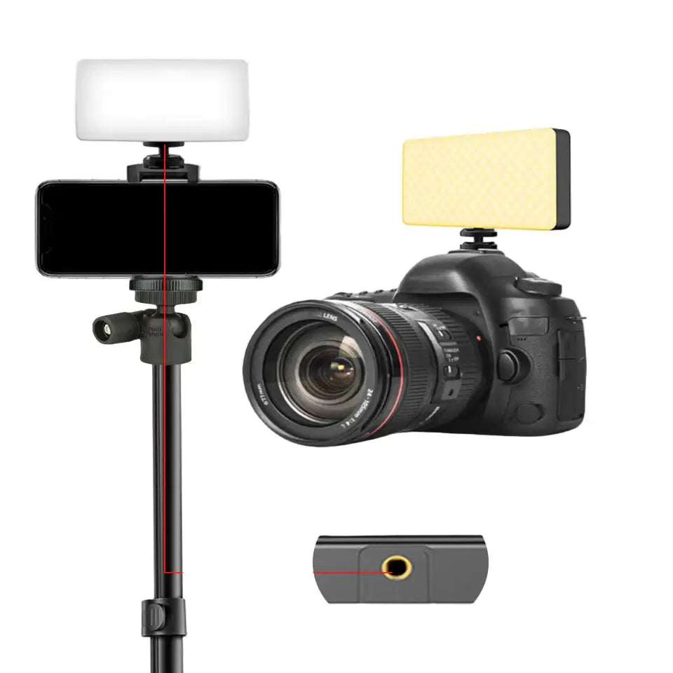 RGB LED Camera Light Panel for Vlog & DSLR - SS
