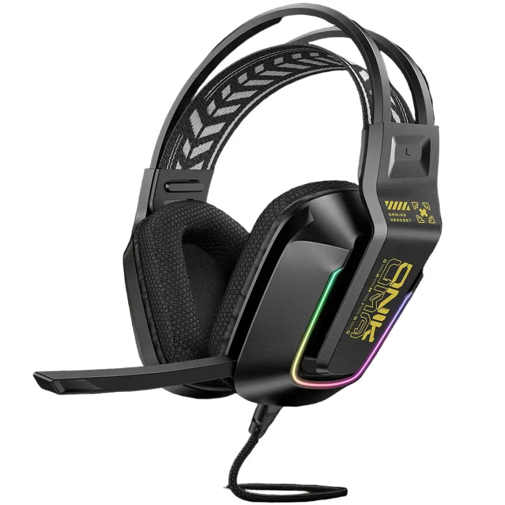RGB Wired Gaming Headset – Over-Ear HIFI Stereo with Mic (available in 3 colours) - 9eight5