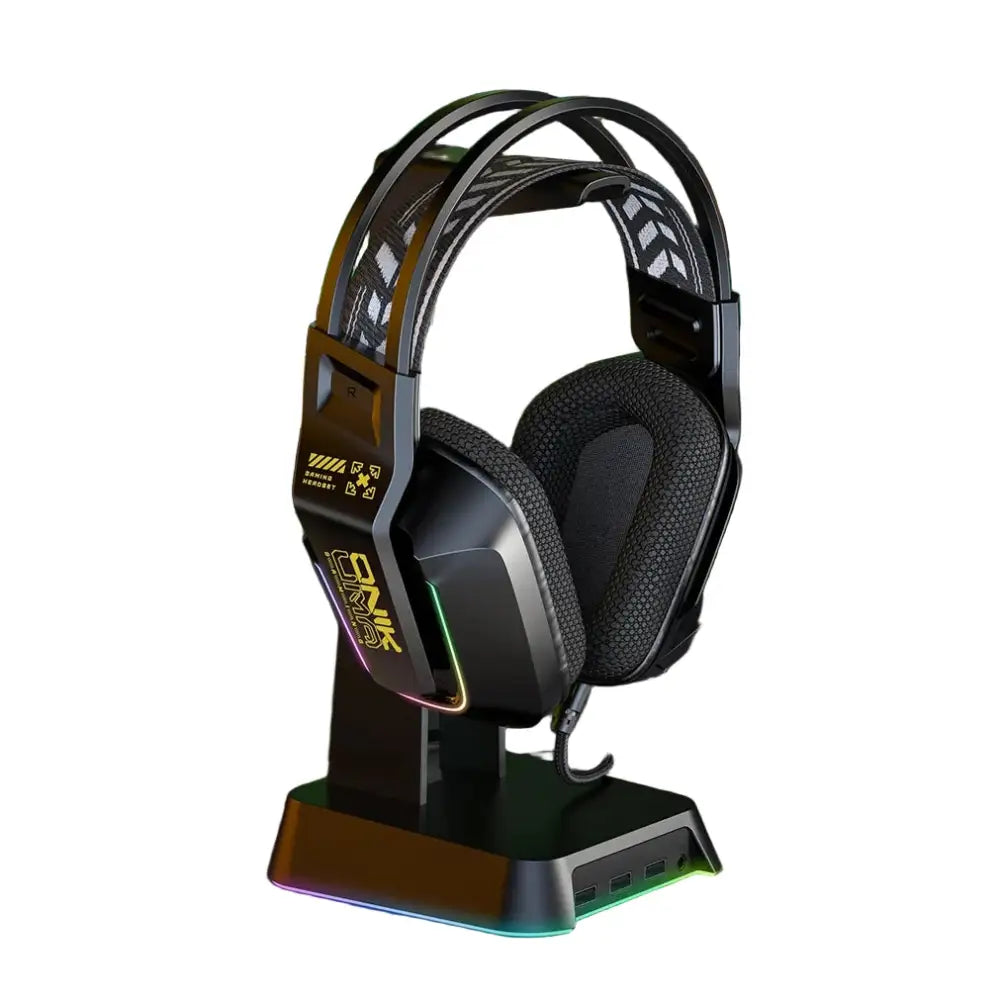 RGB Wired Gaming Headset – Over-Ear HIFI Stereo with Mic (available in 3 colours) - 9eight5