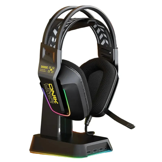 RGB Wired Gaming Headset – Over-Ear HIFI Stereo with Mic (available in 3 colours) - 9eight5